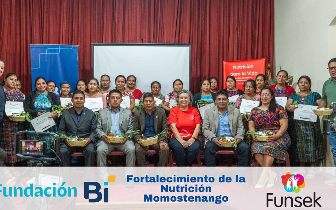 Banco Industrial a través de Fundación Bi apoya el fortalecimiento de nutrición a familias en Momostenango